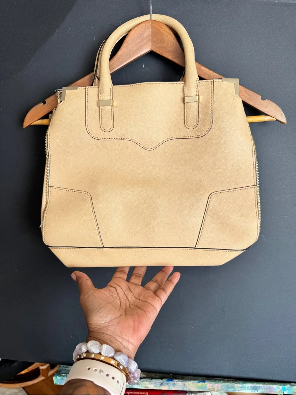 Rebecca Minkoff stylish beige